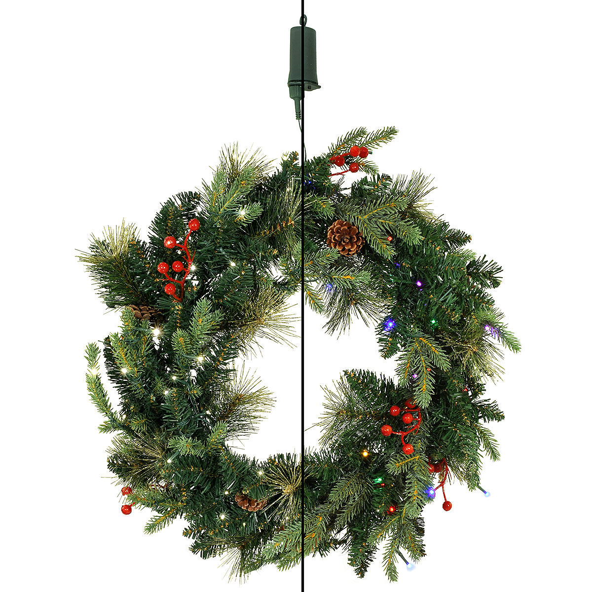 24 Inch Norfolk Wreath