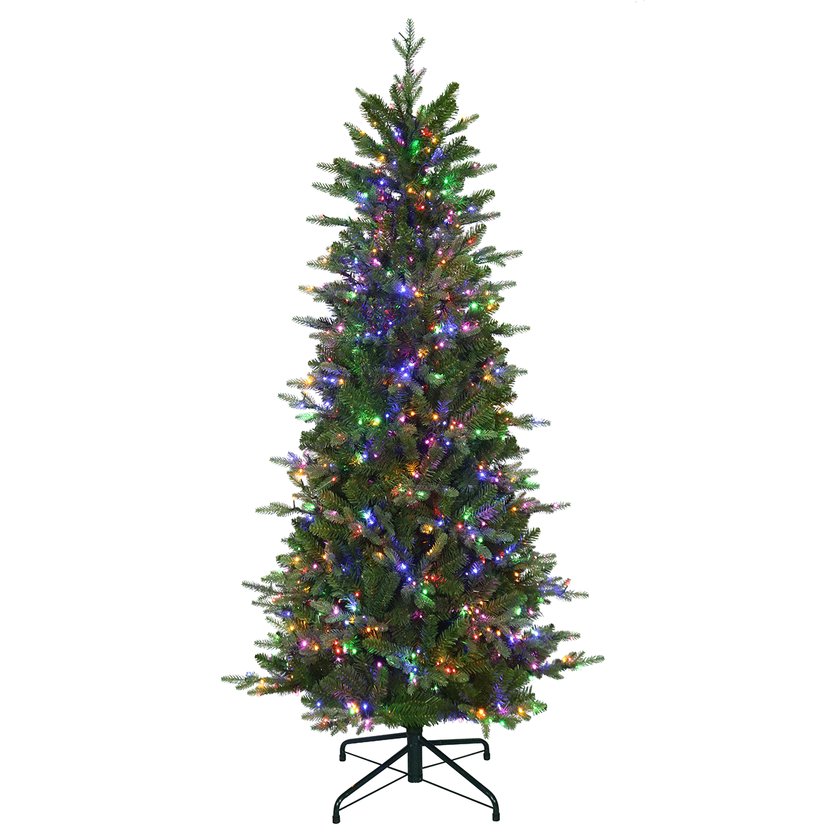 6.5 Foot Alberta Spruce LifeLike Tree With 1000 3MM Color Changing LED