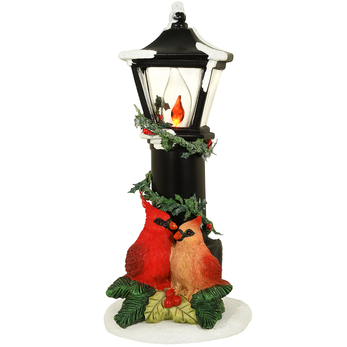 Cardinals With Lamppost Night Light