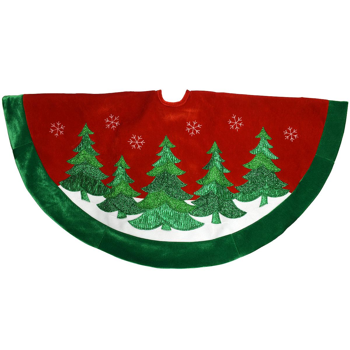 48 Inch Red Velvet Tree Skirt