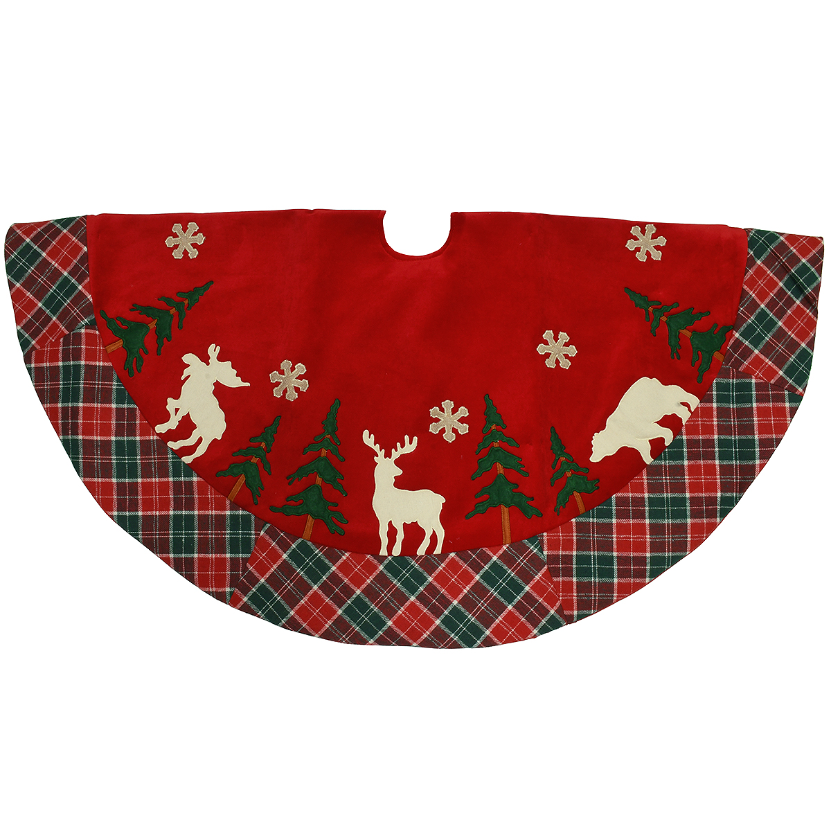 48 Inch Suede Tree Skirt