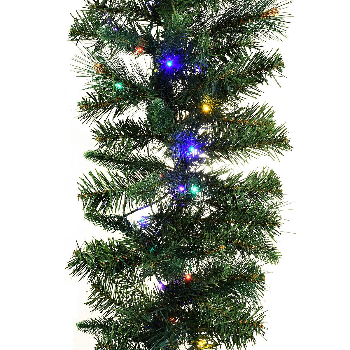9' x 12" Pre-Lit Bristol Garland