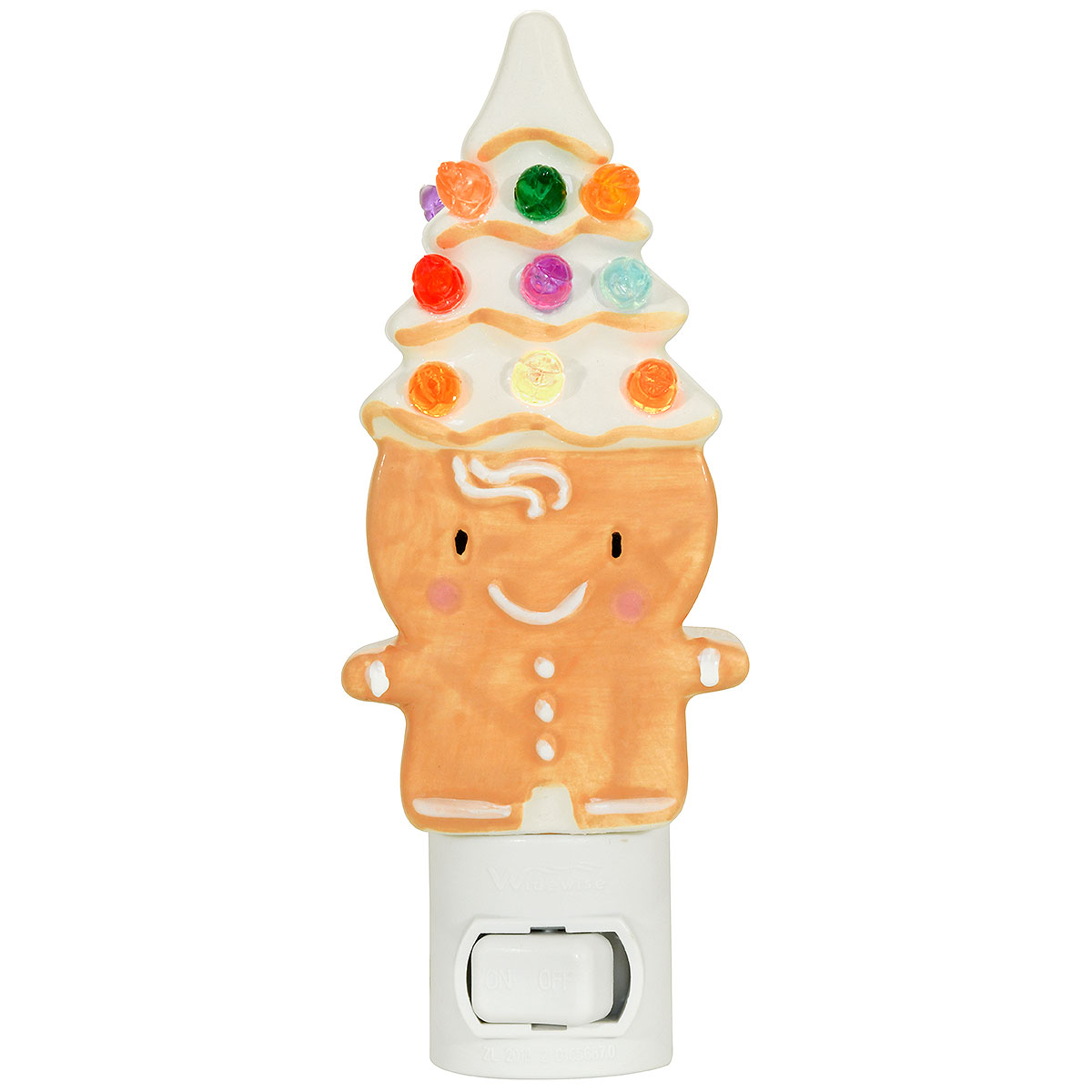 Gingerbread Man And Tree Nightlight