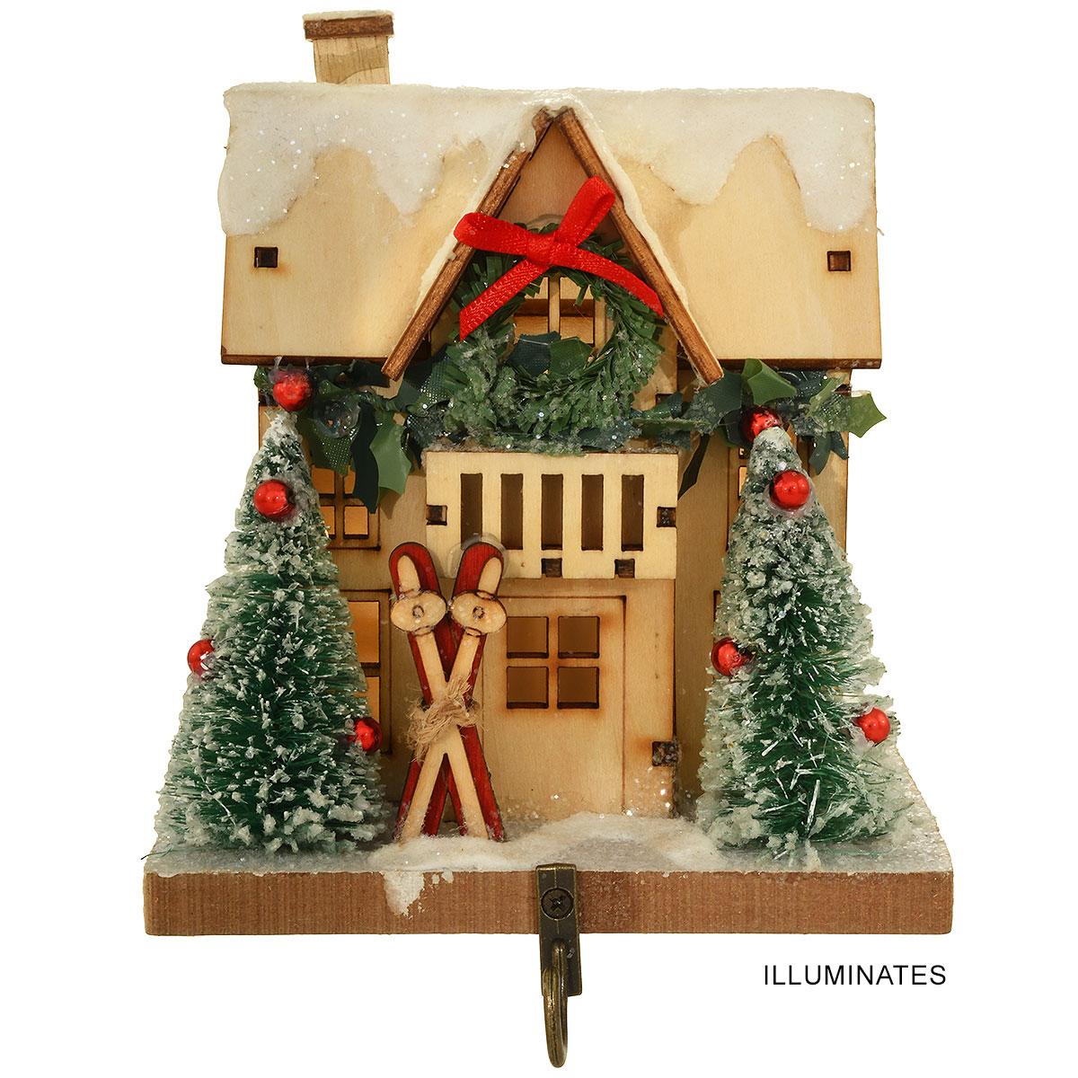 Ski Chalet Stocking Holder