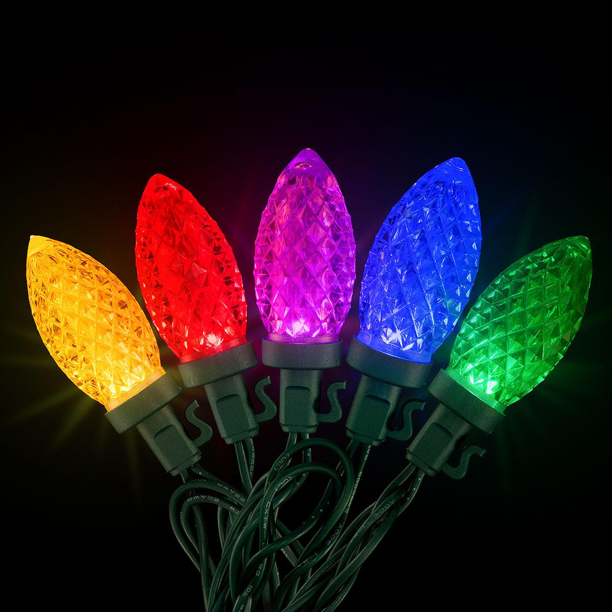 50 Light Multi-Color C9 LED String