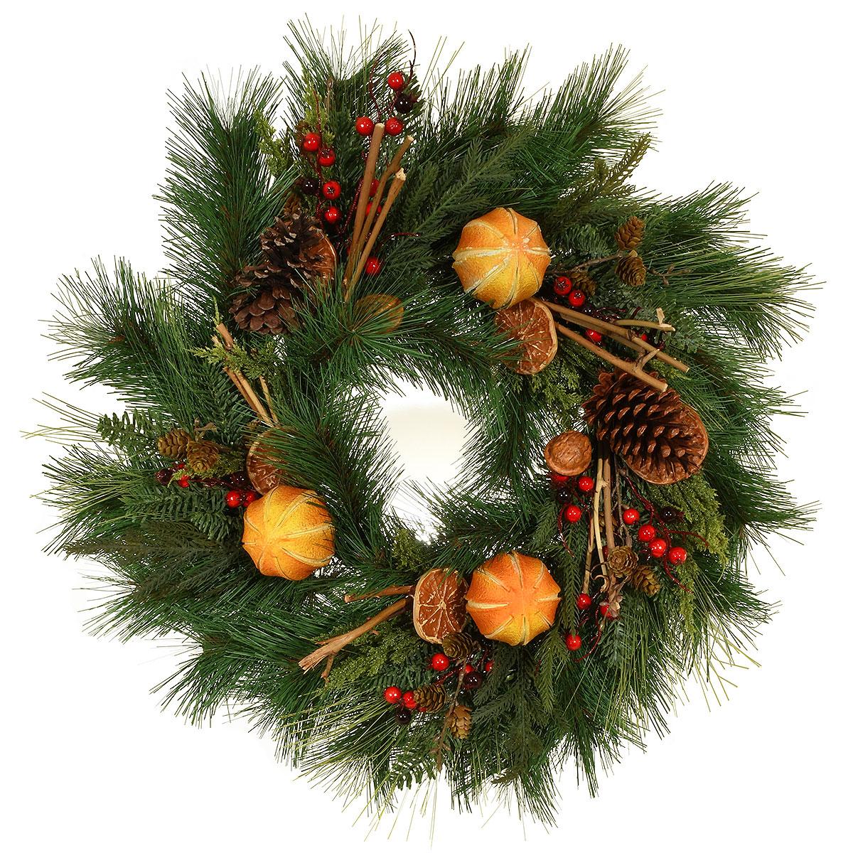 24 Inch Longleaf Pine Wreath