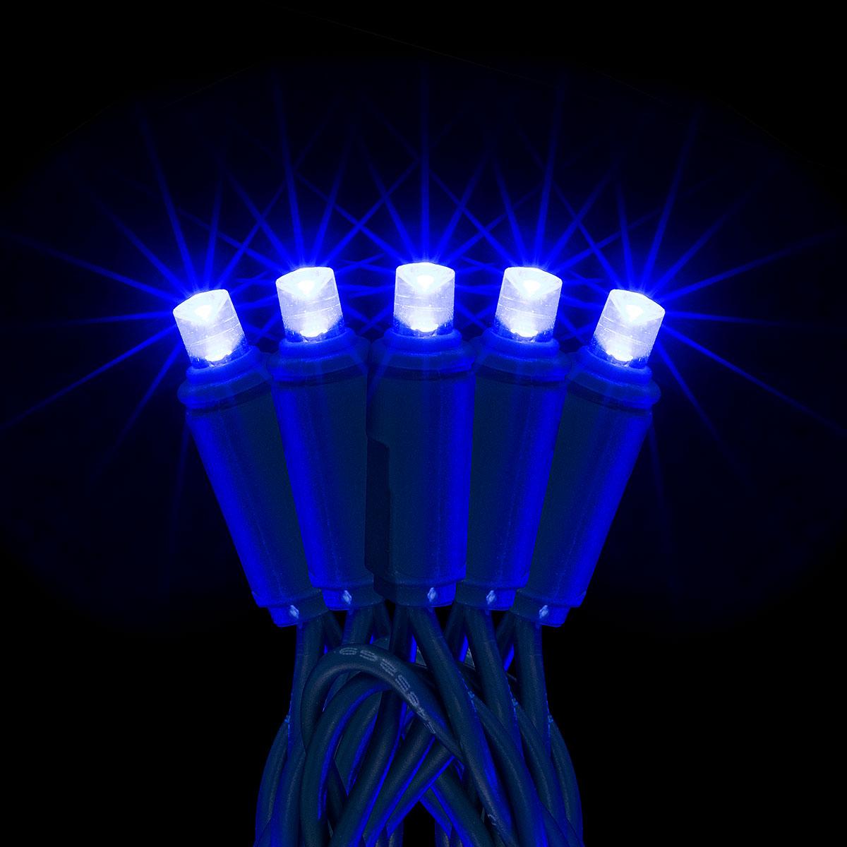 Blue 100 Light 5MM Conical LED