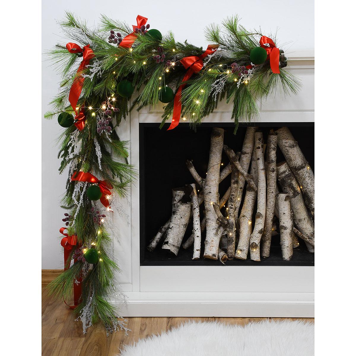 6' Canton Pine Artificial Garland