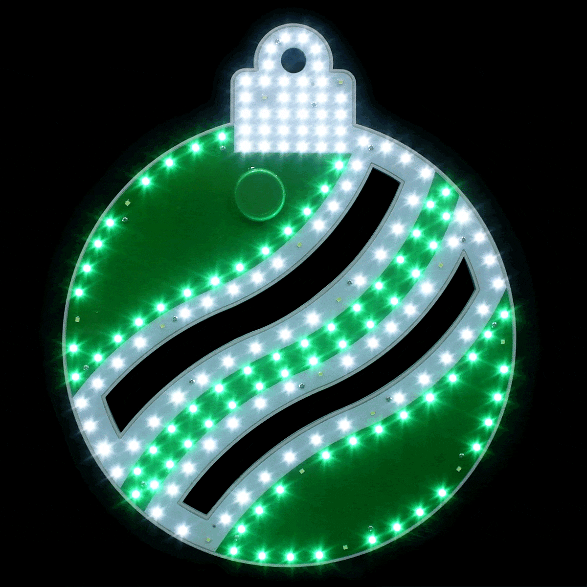 16" Green Ornament High Vibrant LED