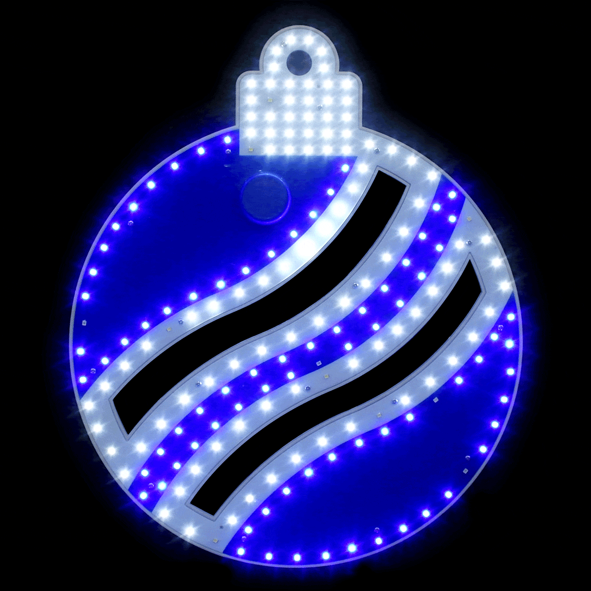 16" Blue Ornament High Vibrant LED