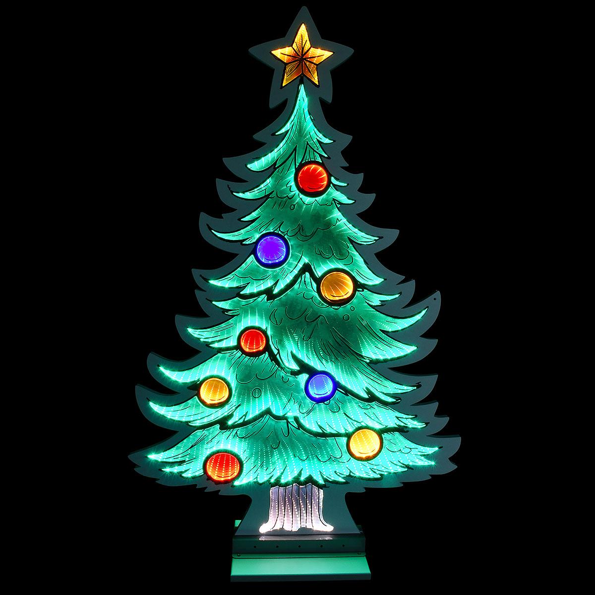 Christmas Tree Infinity Light