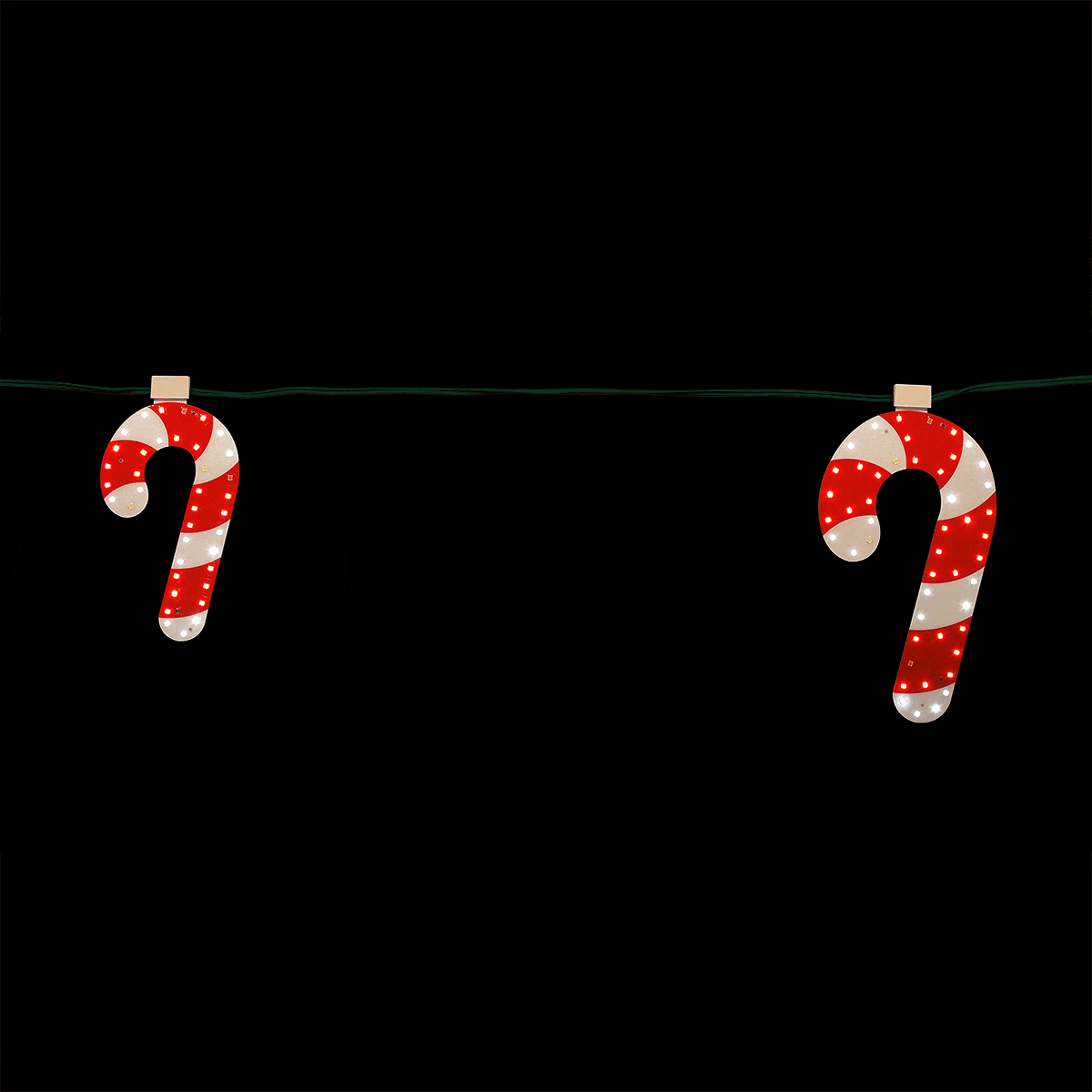 Candy Cane Garland 6 Count