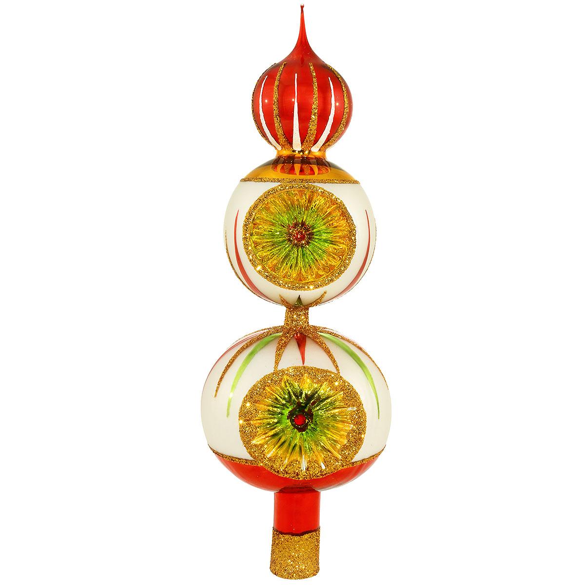 Reflector Glass Tree Topper