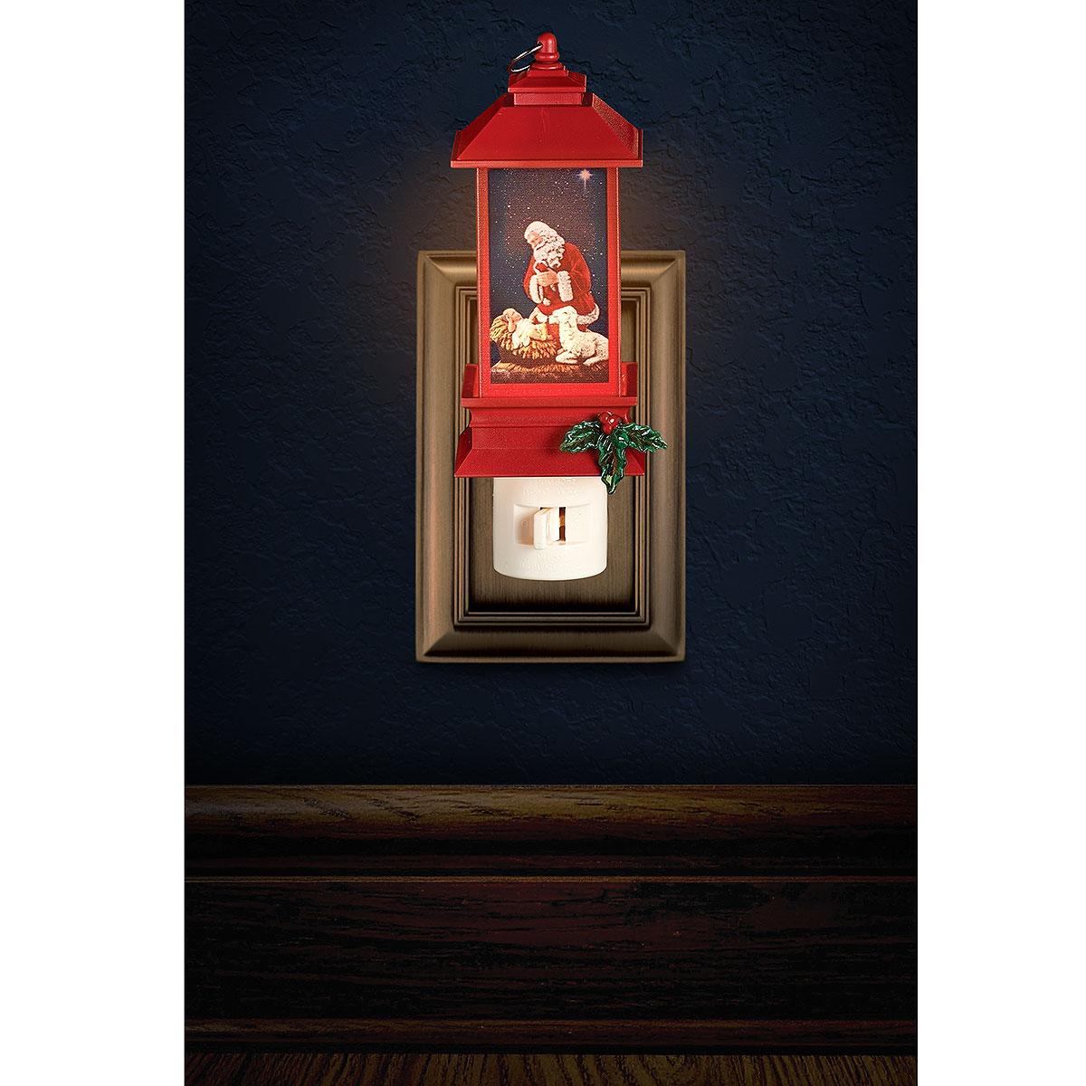 Kneeling Santa Nightlight