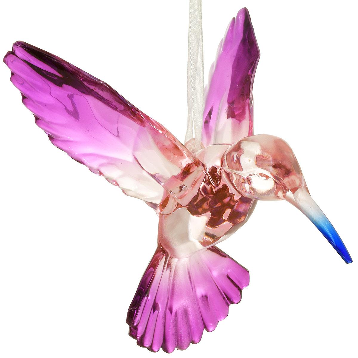 Purple Hummingbird 3.5 Inch Acrylic