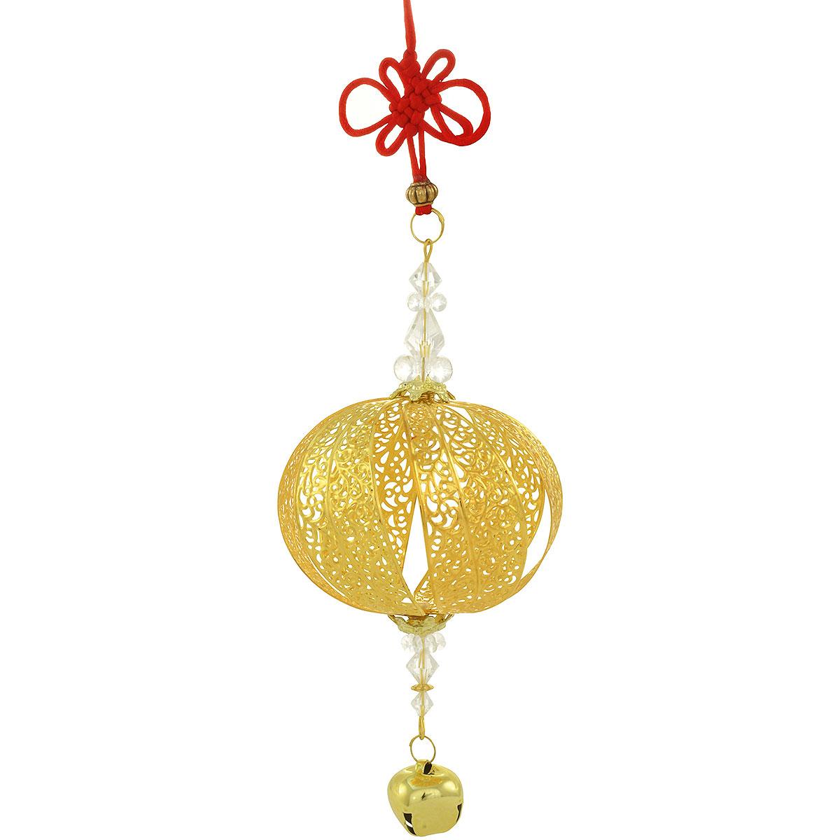 Wishing Bell Gold Metal Ornament