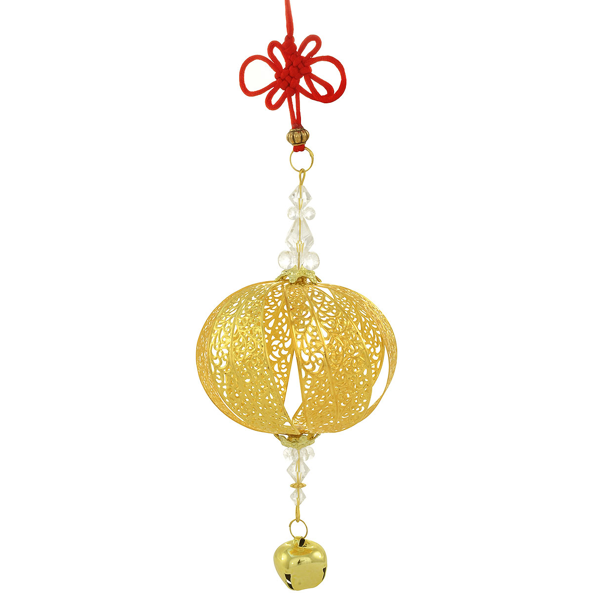 Wishing Bell Gold Metal Ornament