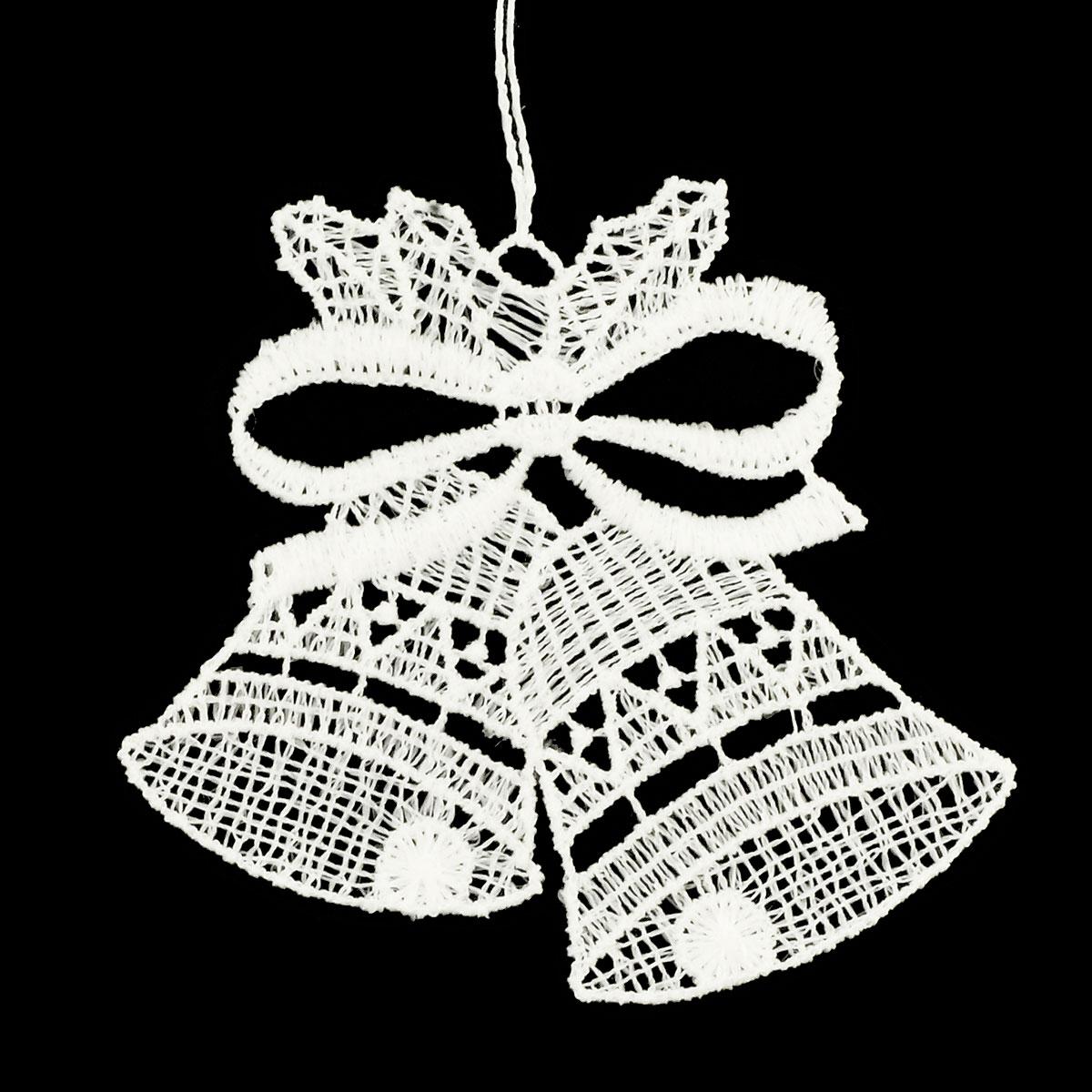 Double Bells Lace Ornament