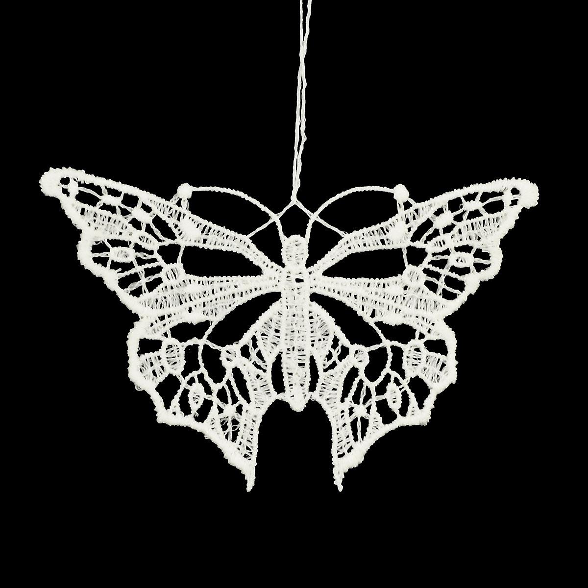 Butterfly #1 Lace Ornament