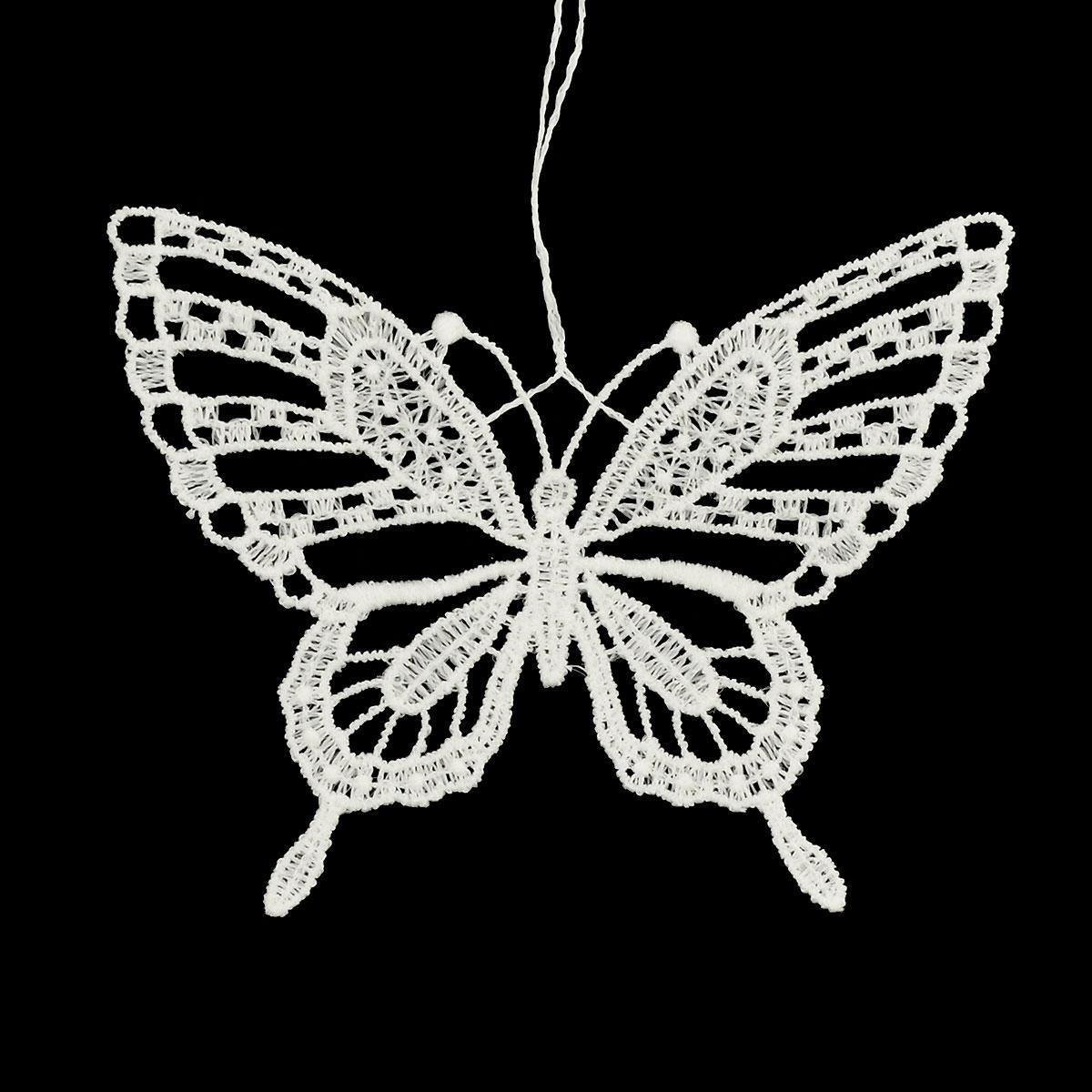 Butterfly #2 Lace Ornament