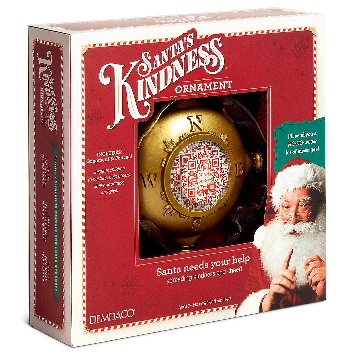 Santa's Kindness Ornament & Journal