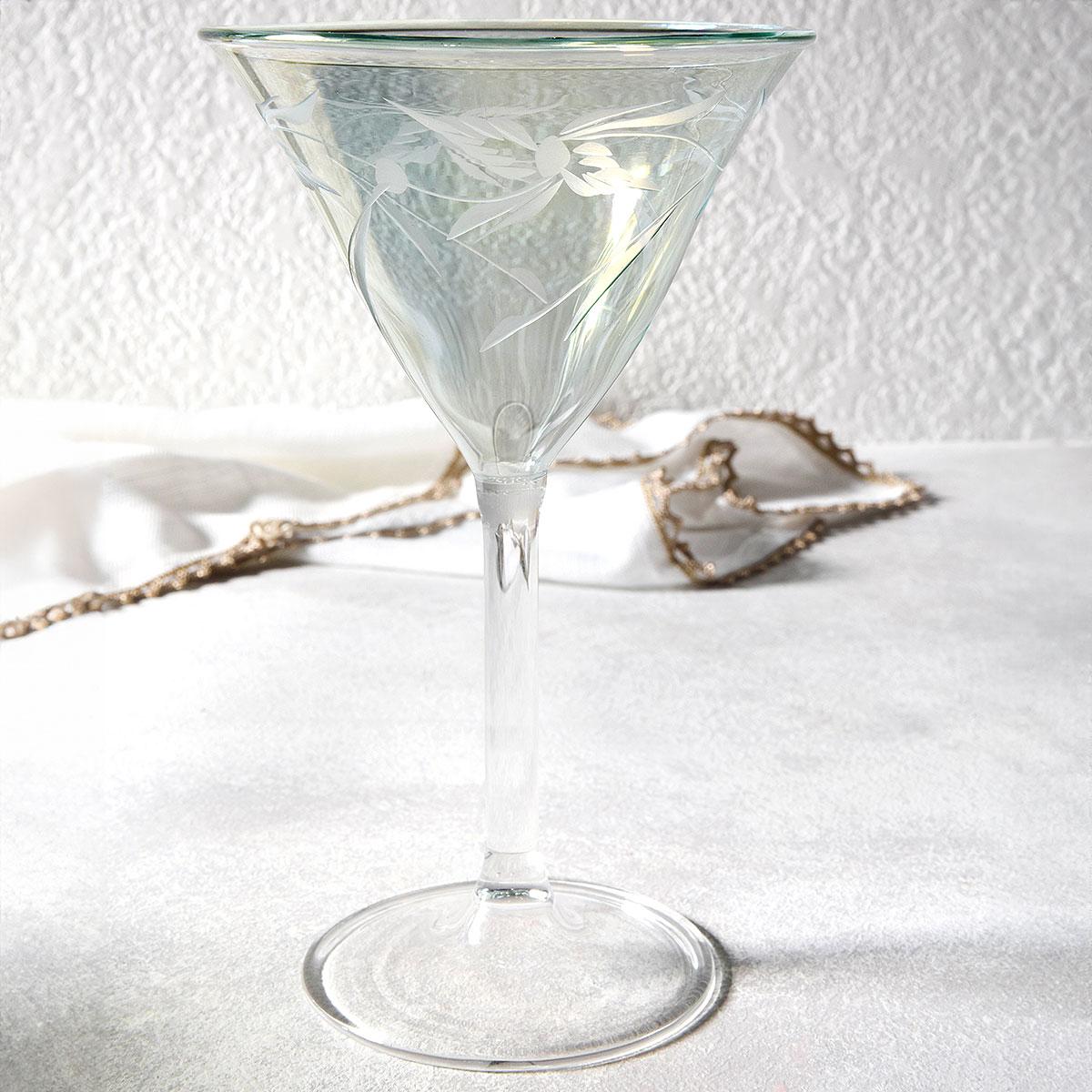 Egyptian Glass Museum Martini Glass Stemware