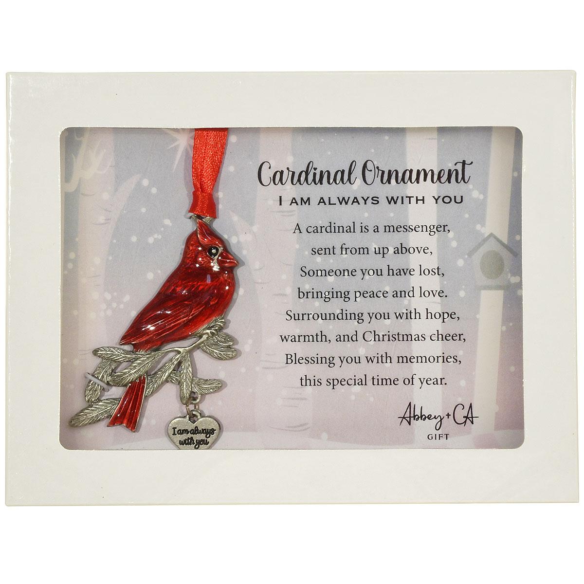 Always With You Cardinal Ornament
