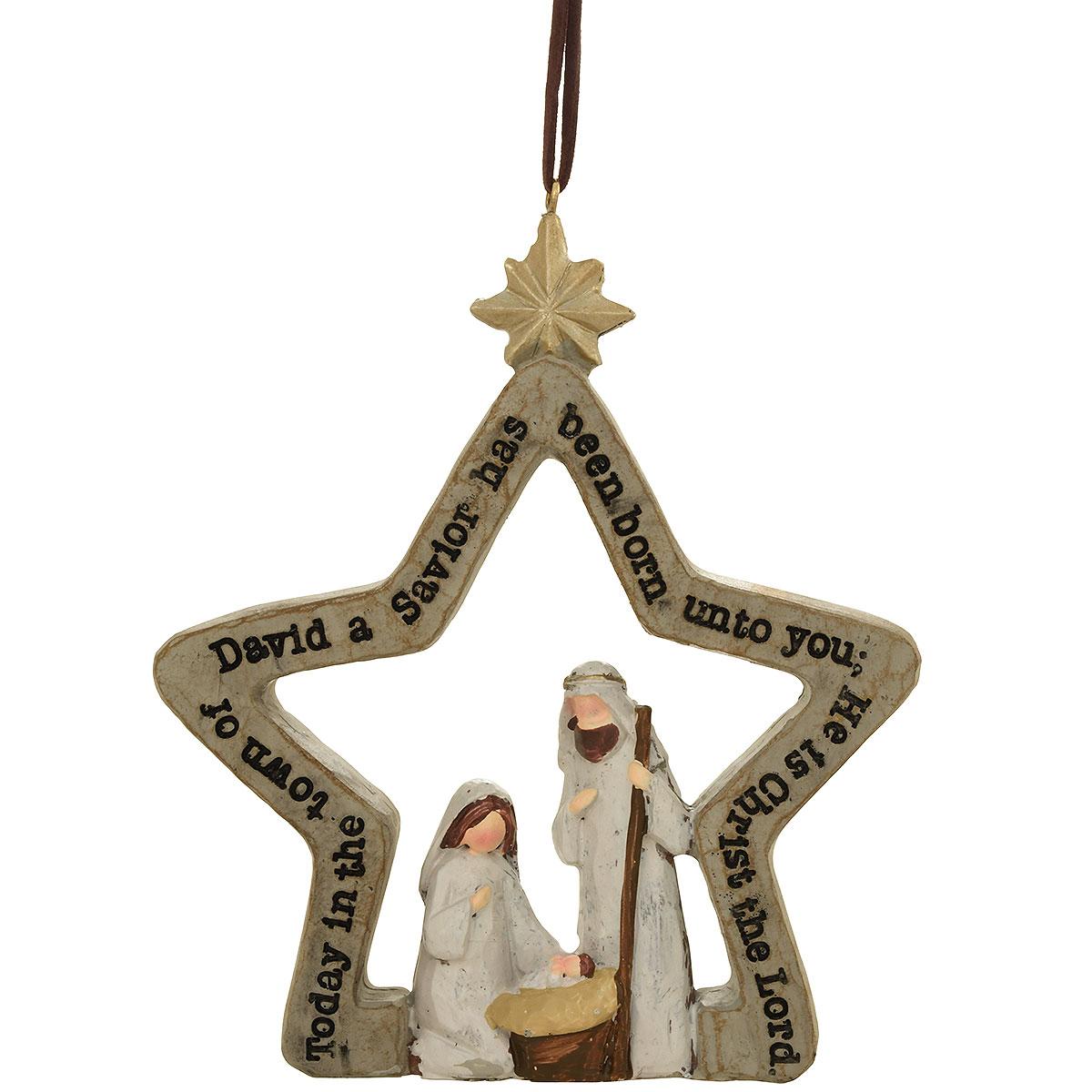 Nativity Star In The Town Of David