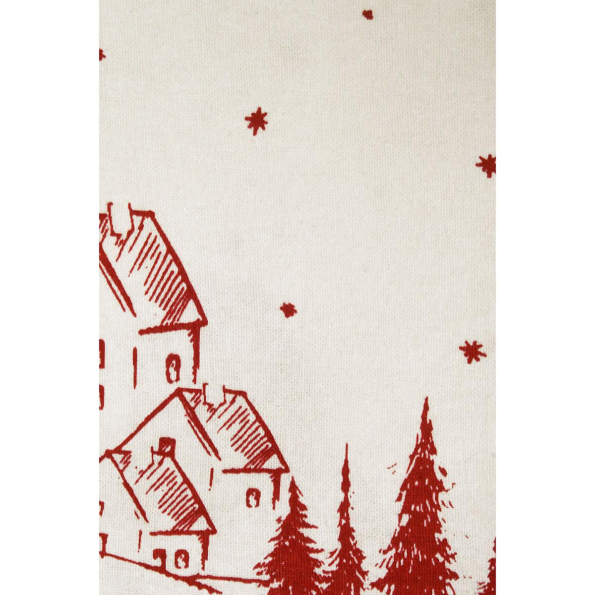 Santa Sleigh Ride Table Cloth