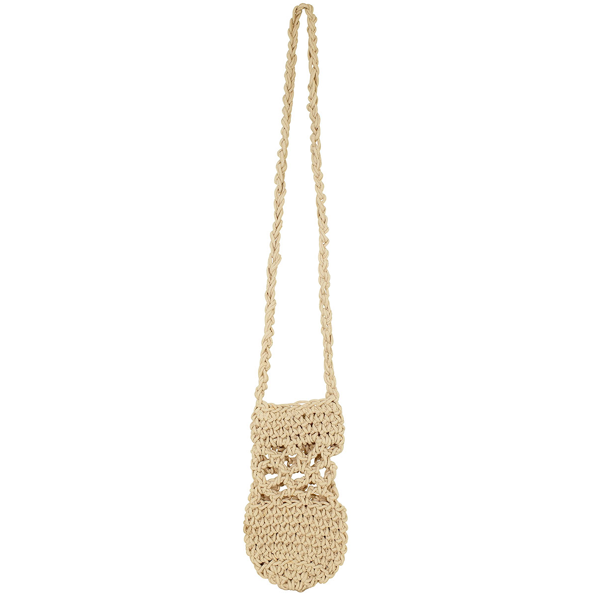 Crossbody Macrame Bottle Holder