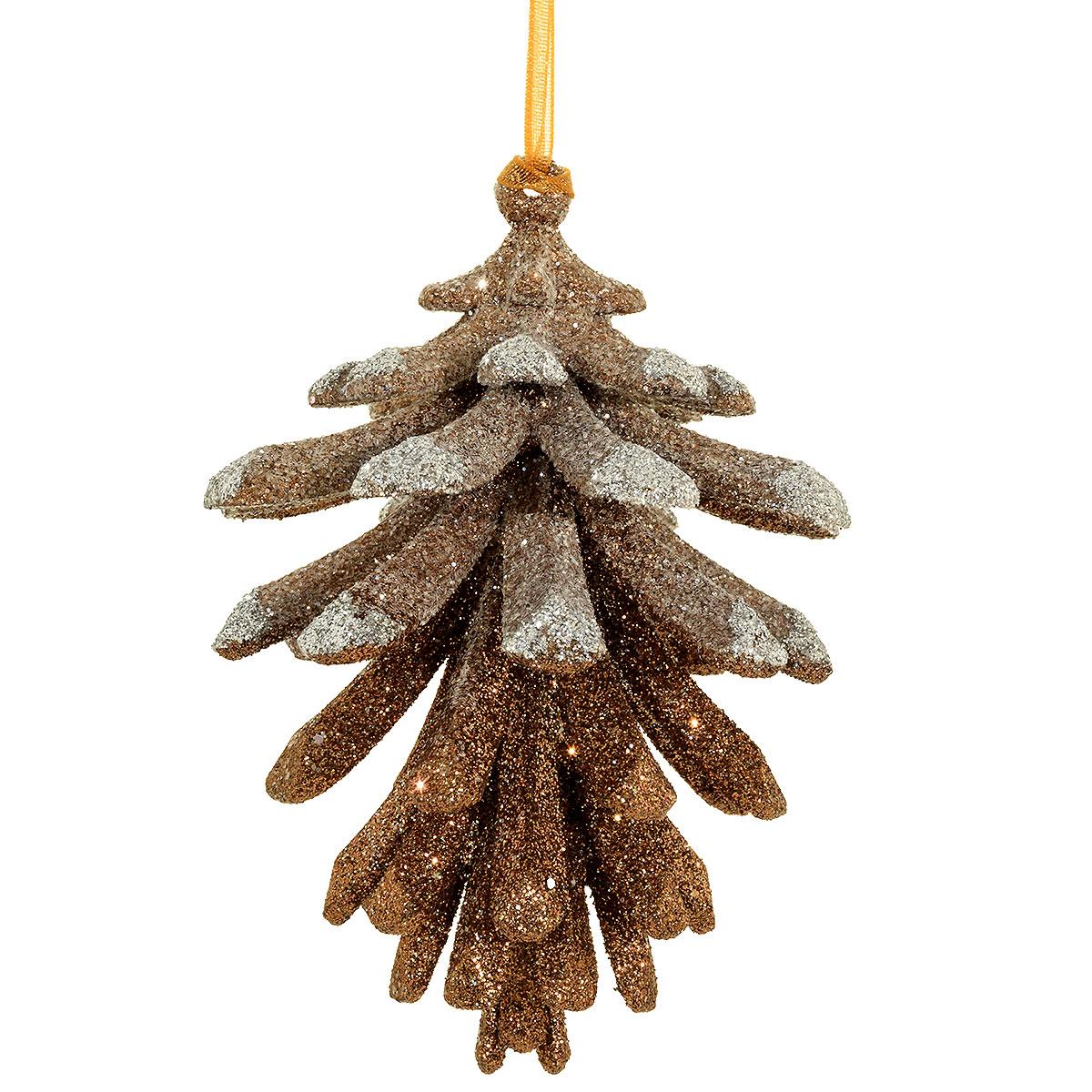 Plastic Pinecone Ornament