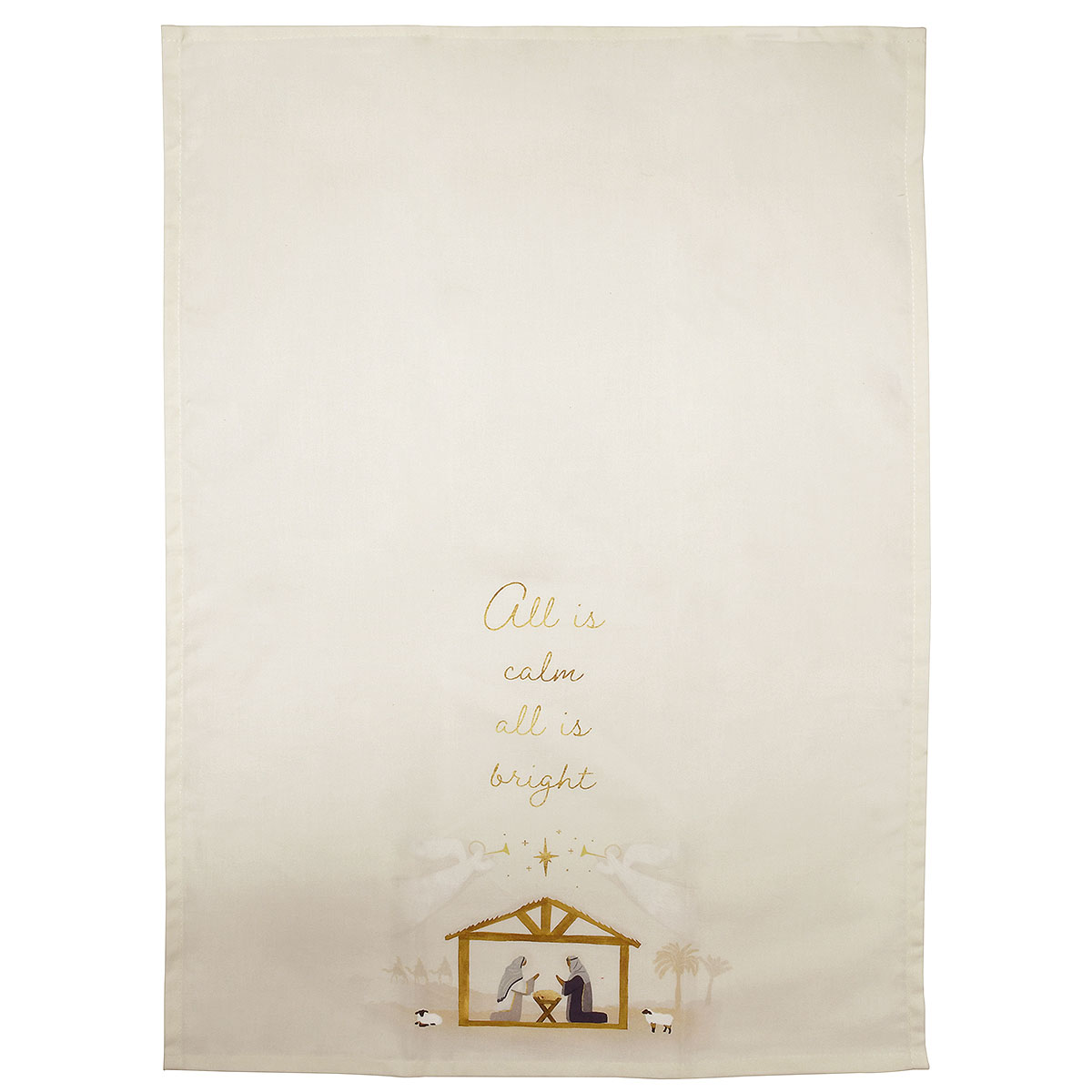 All Is Bright Cotton Dish Towel