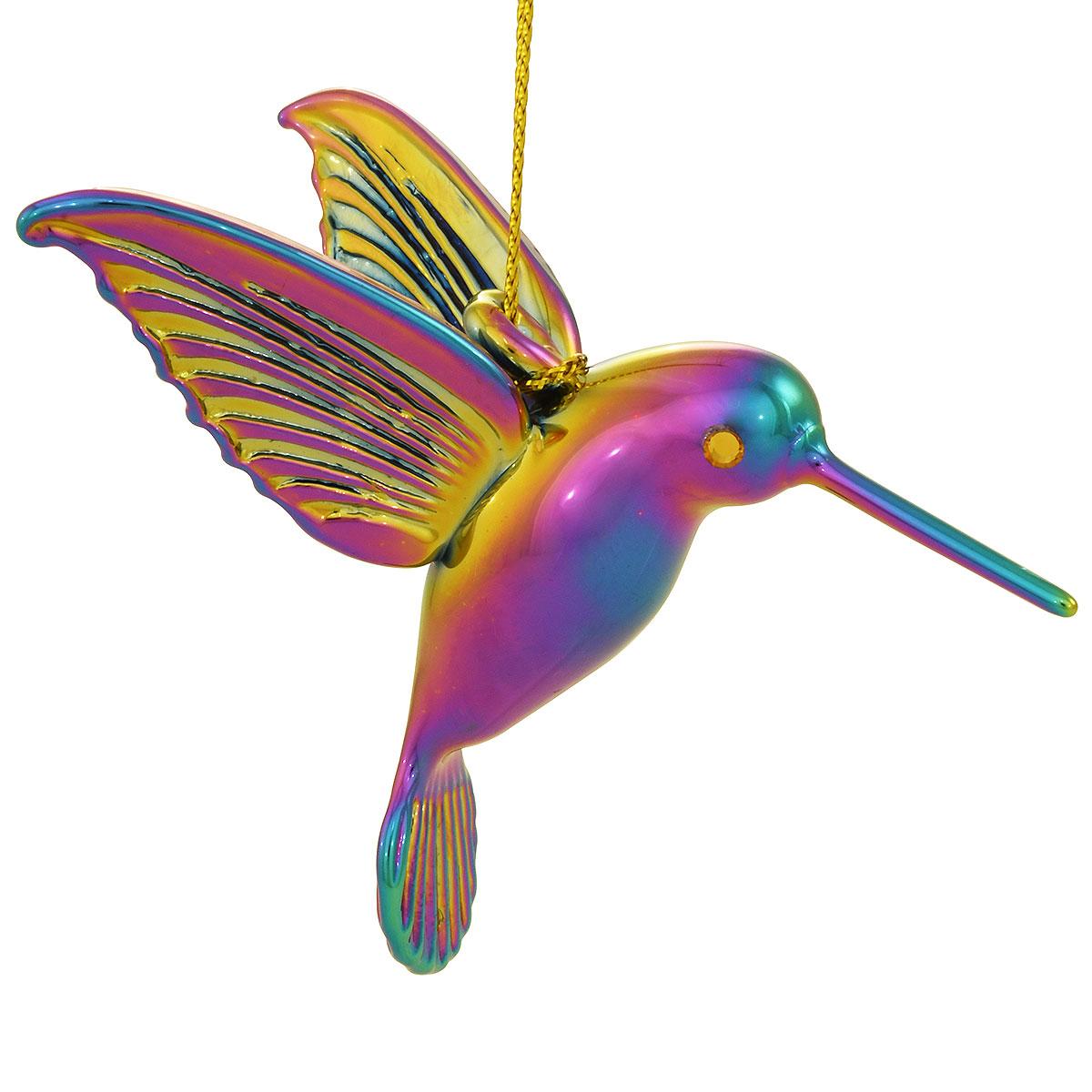Egyptian Museum Glass Hummingbird Ornament