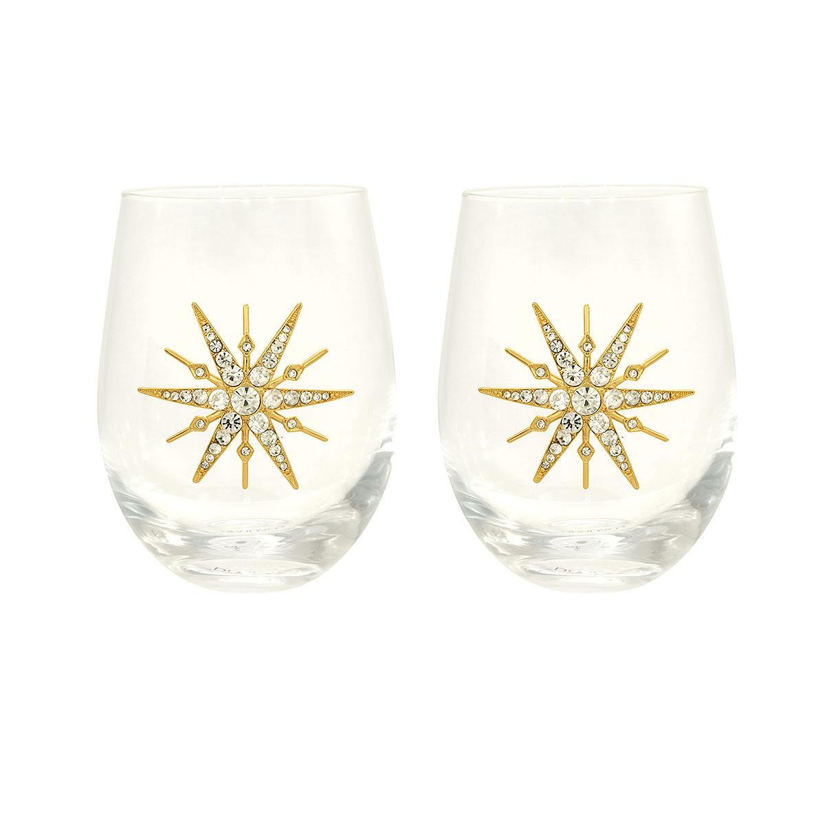 Star Of Bethlehem Wine Glass Set