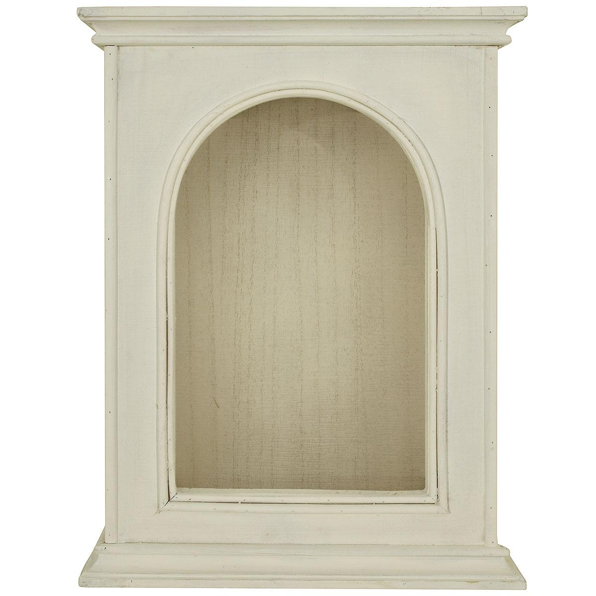 White Curio Cabinet Home Accent