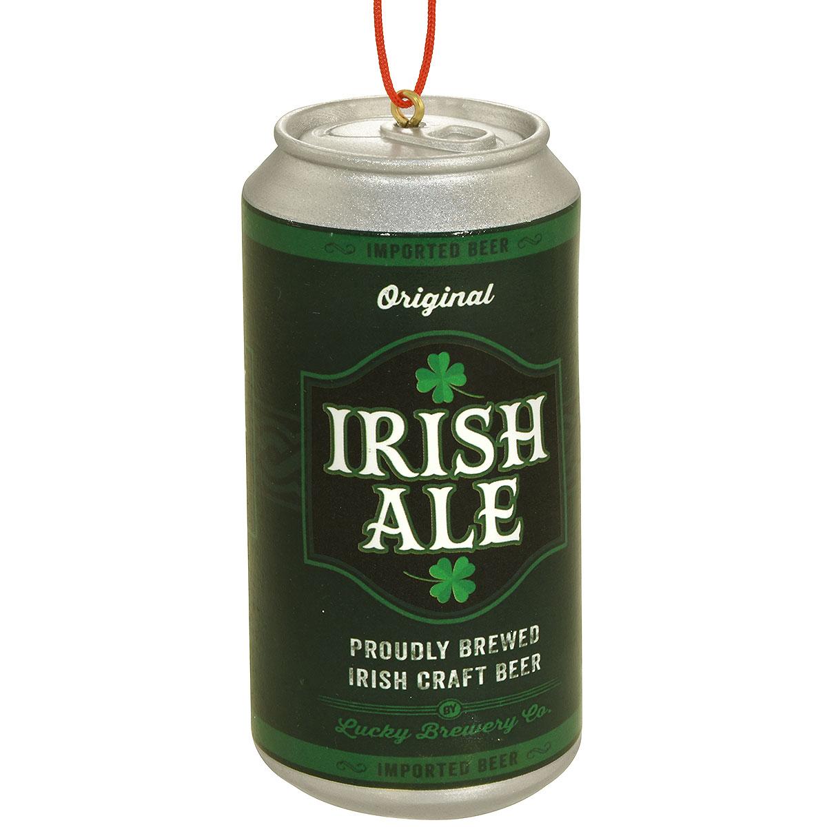 Irish Ale Beer Can Ornament