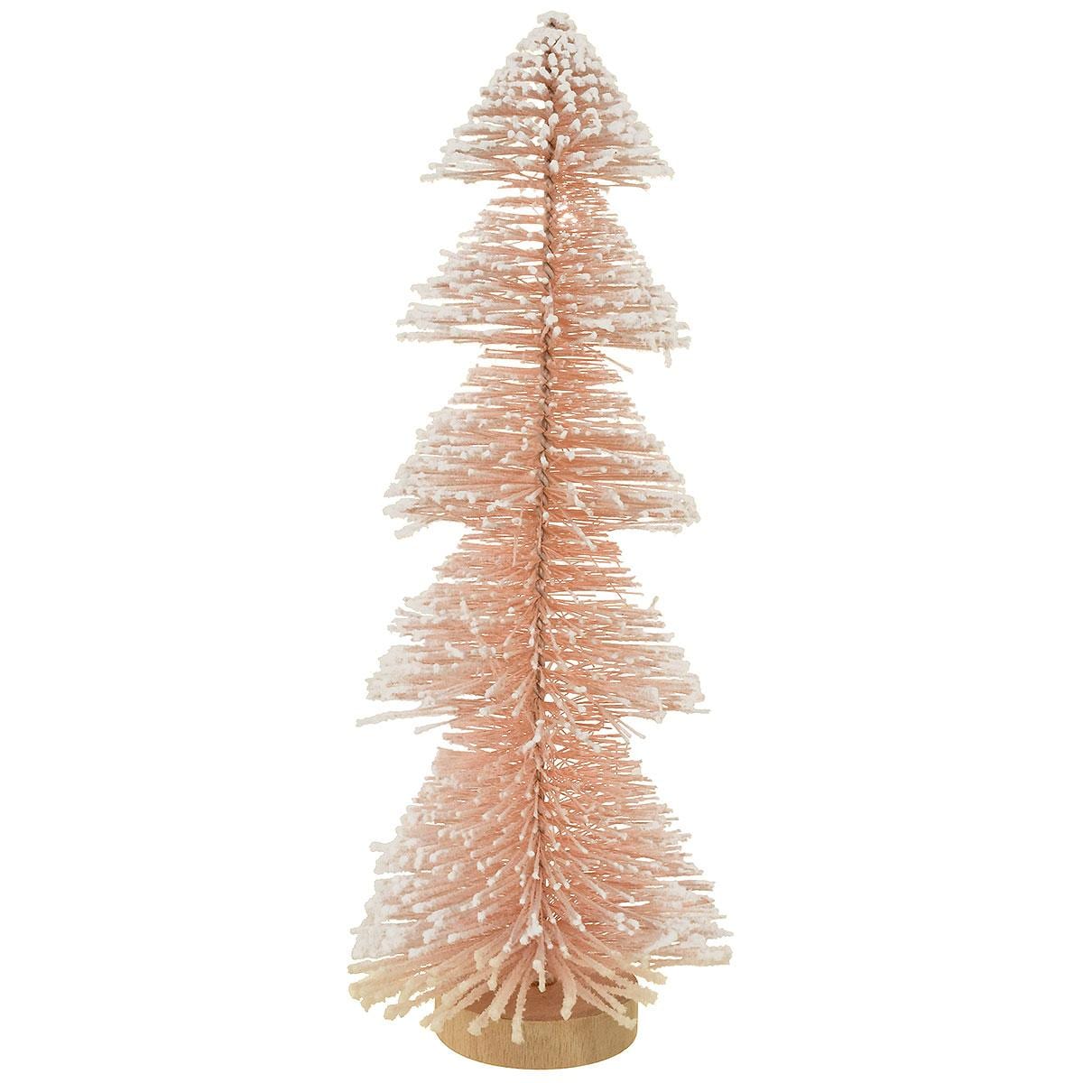 Pink PVC Pine Tree Table Décor