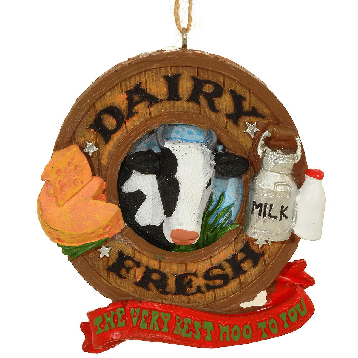 Dairy Fresh Milk Ornament