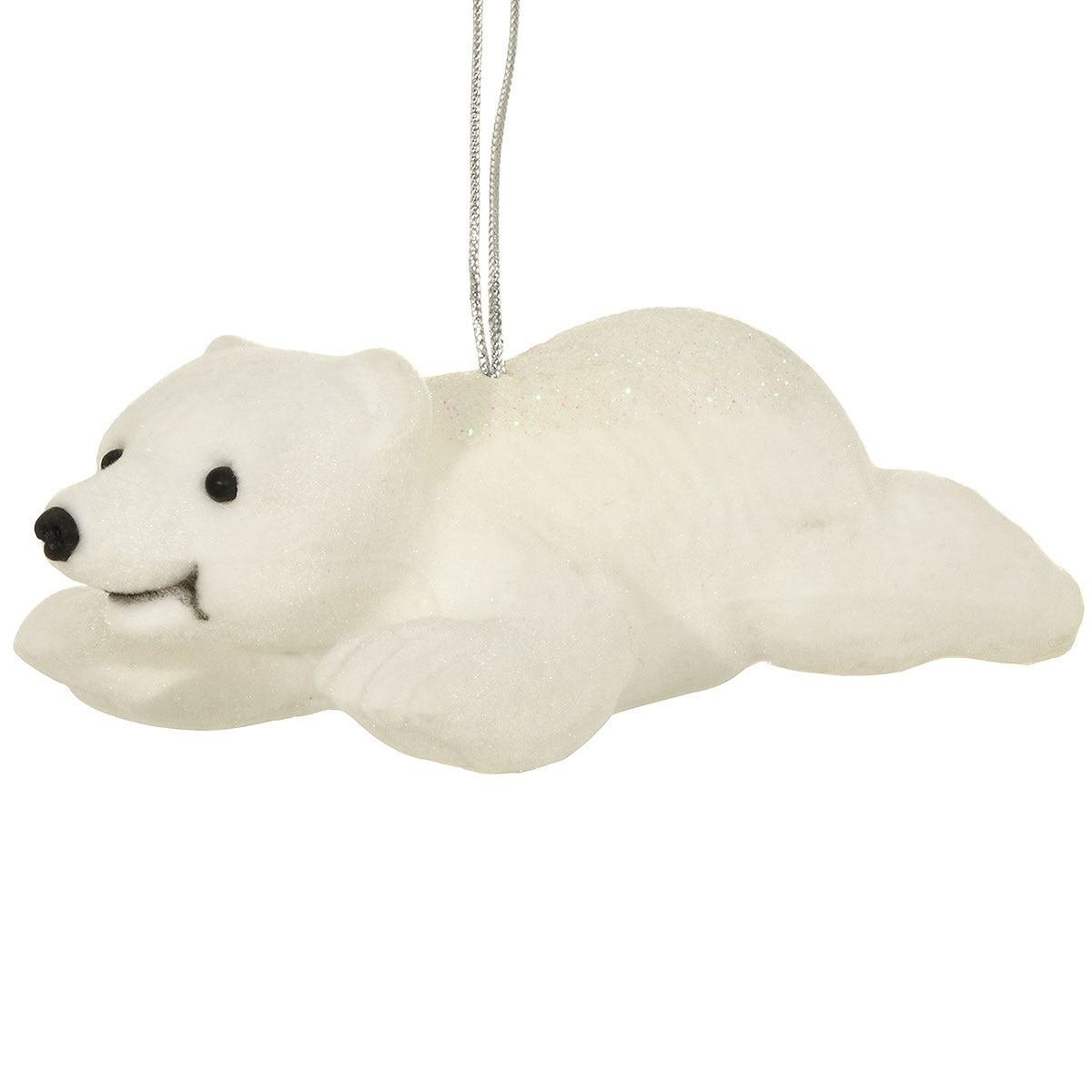 Polar Bear Swimming Ornament