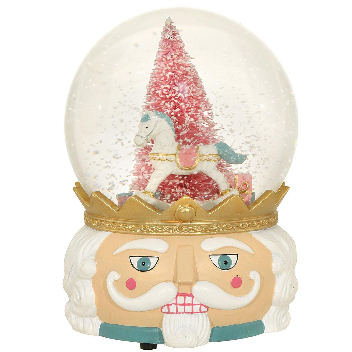 Christmas Nutcracker Snow Globe