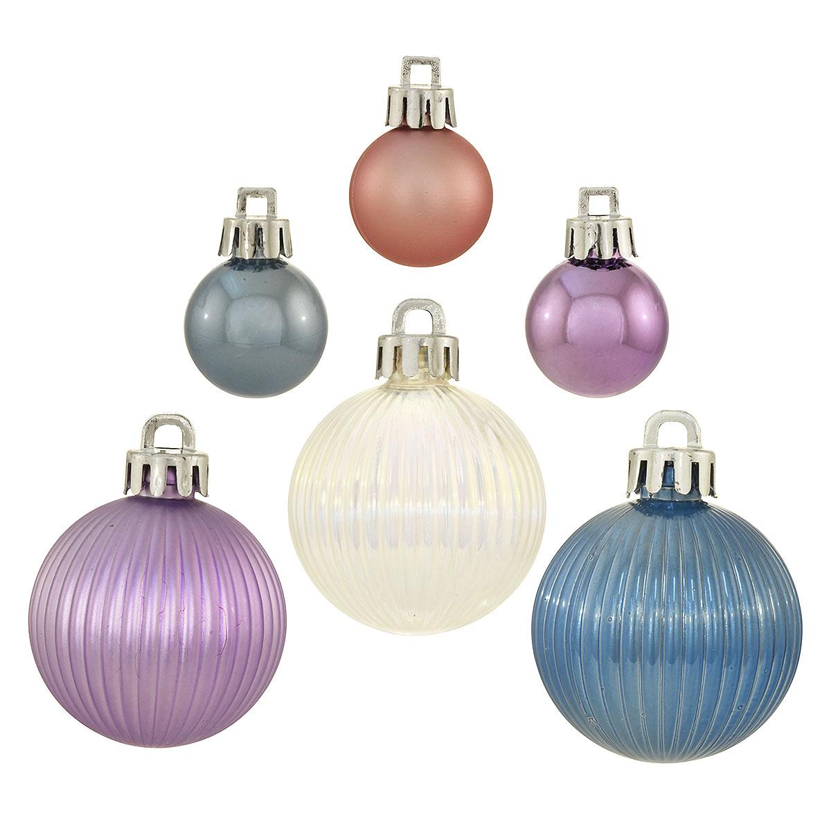 39 Piece Set Of Mini Ball Ornaments
