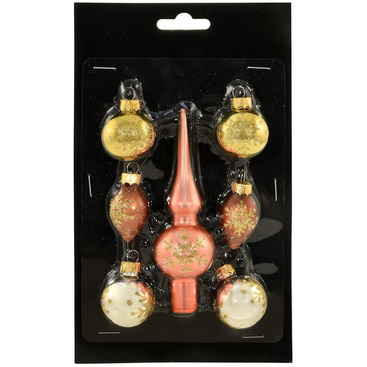 7 Piece Glass Miniature Set