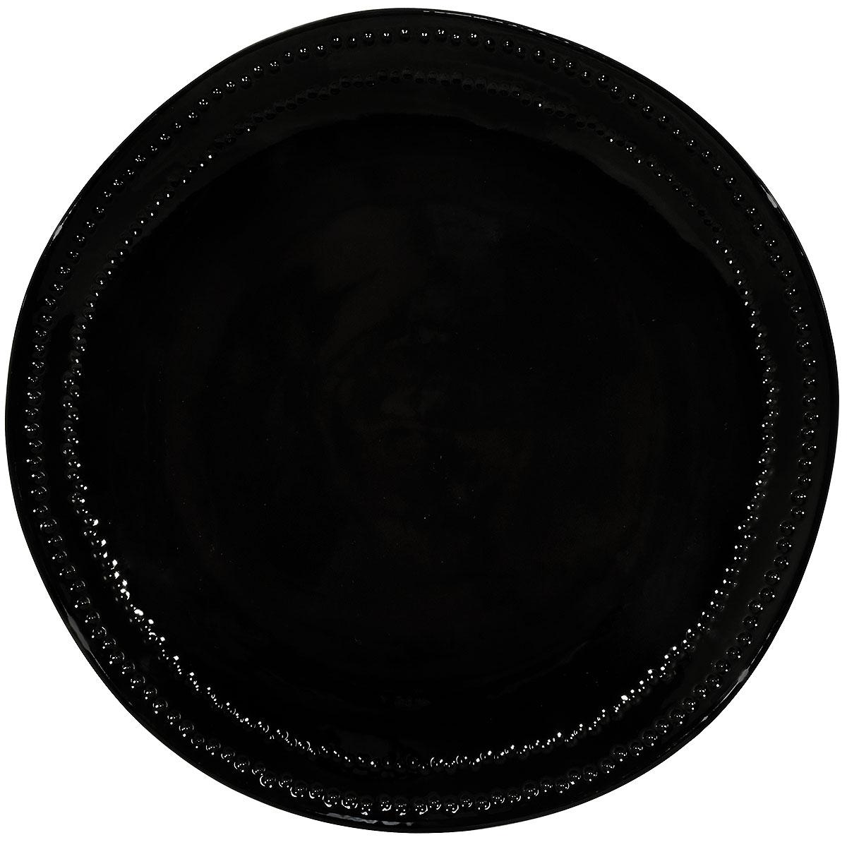 Peyton Dinner Plate Black