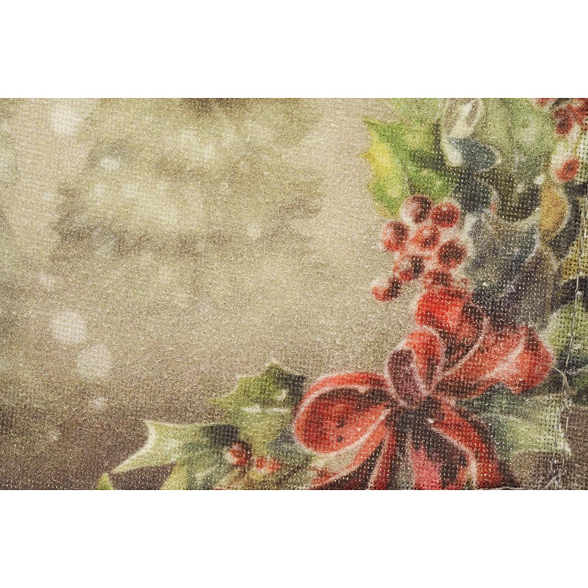 Snow Globe Reindeer Napkin