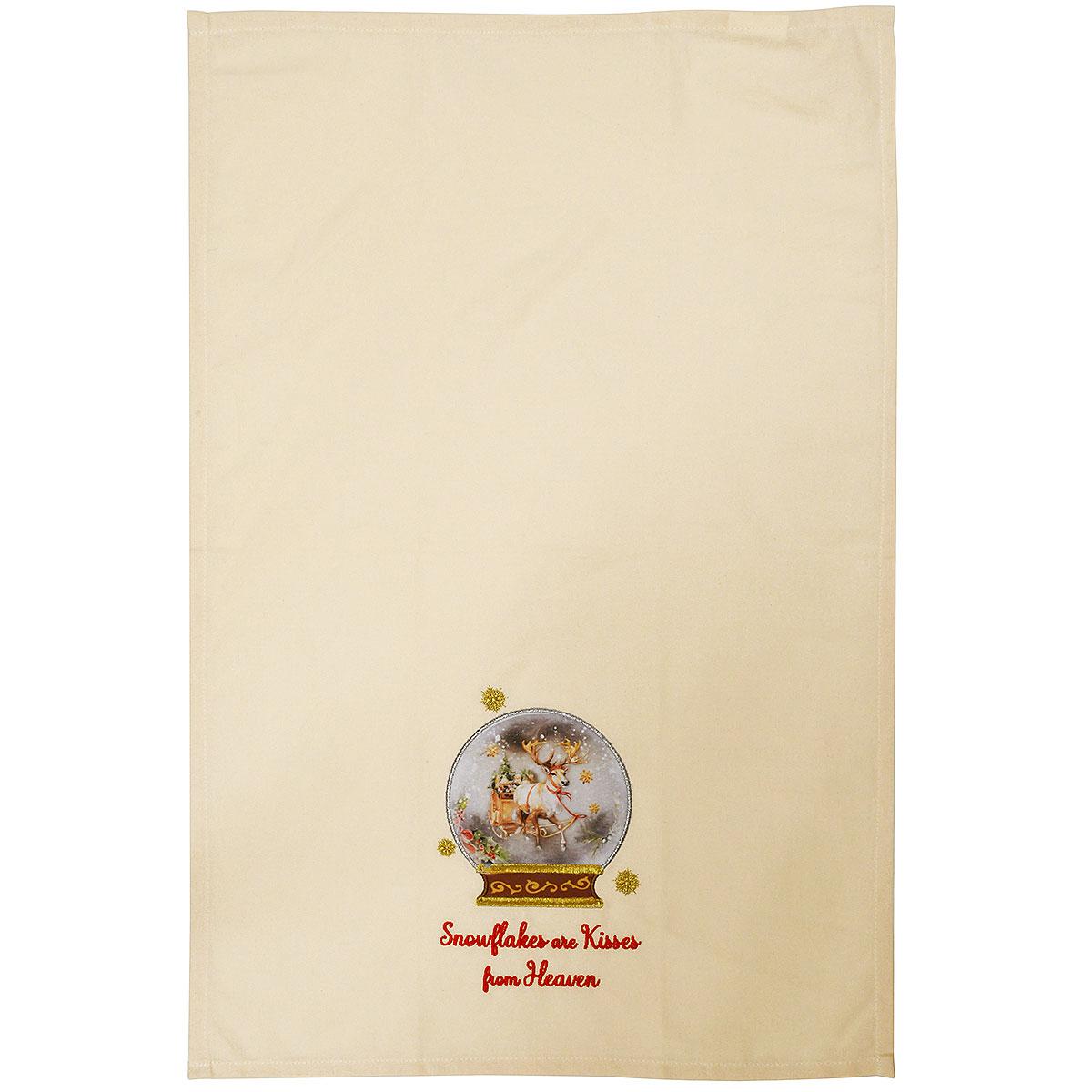 Snowflake Kisses Dishtowel