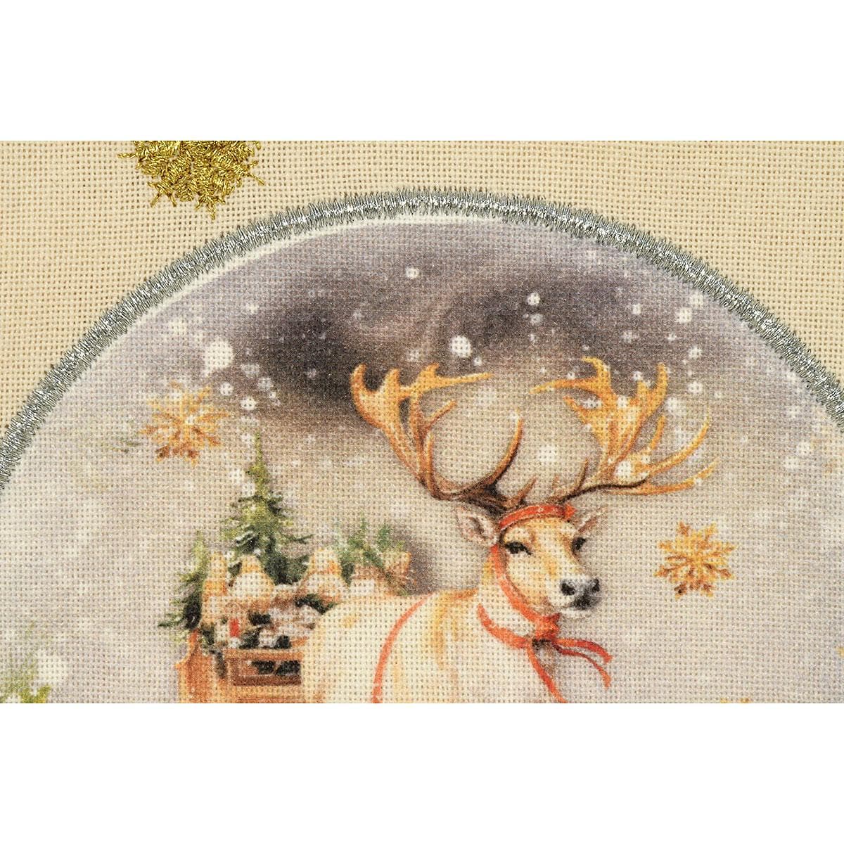 Snowflake Kisses Dishtowel