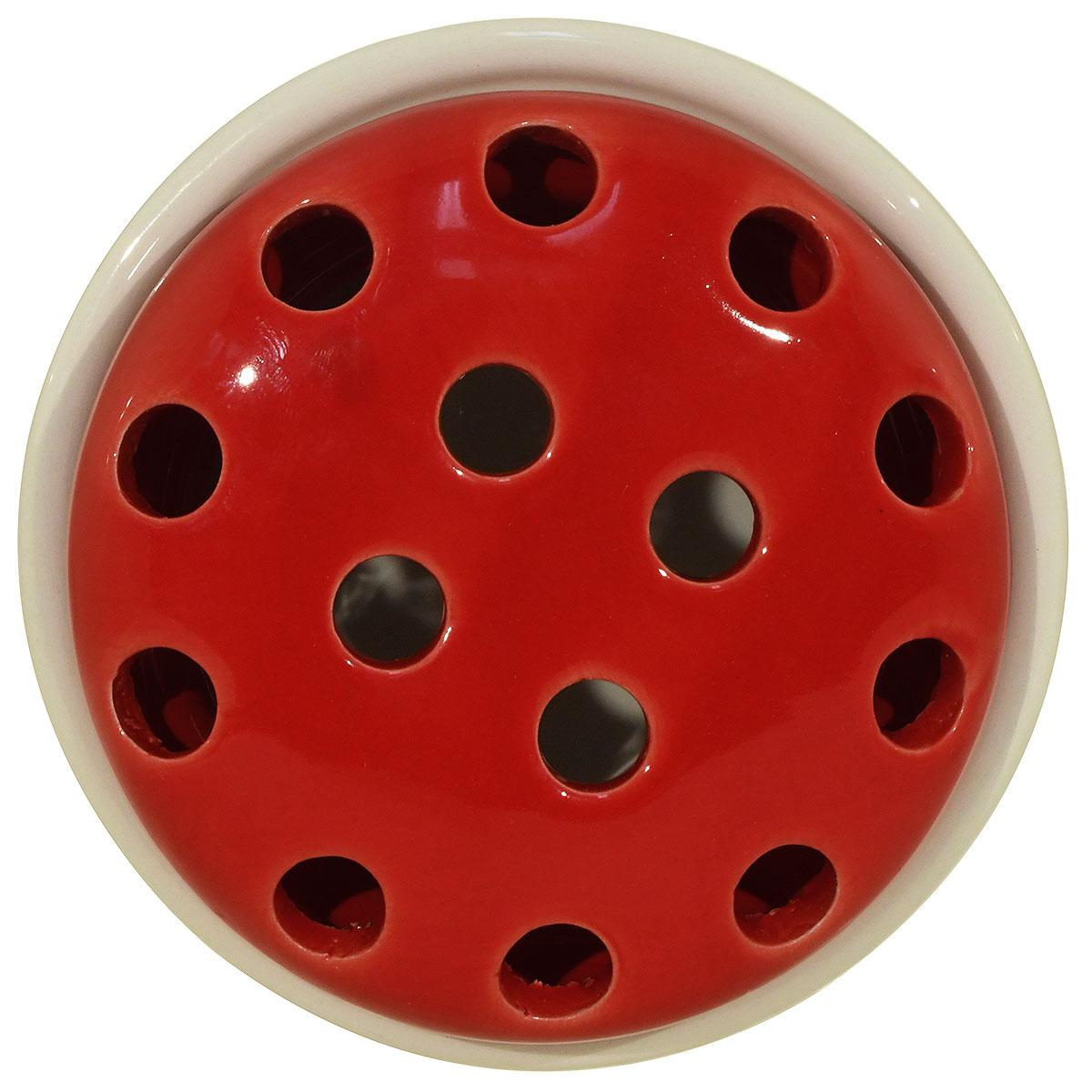 Candy Cane Holder Dish With Cover