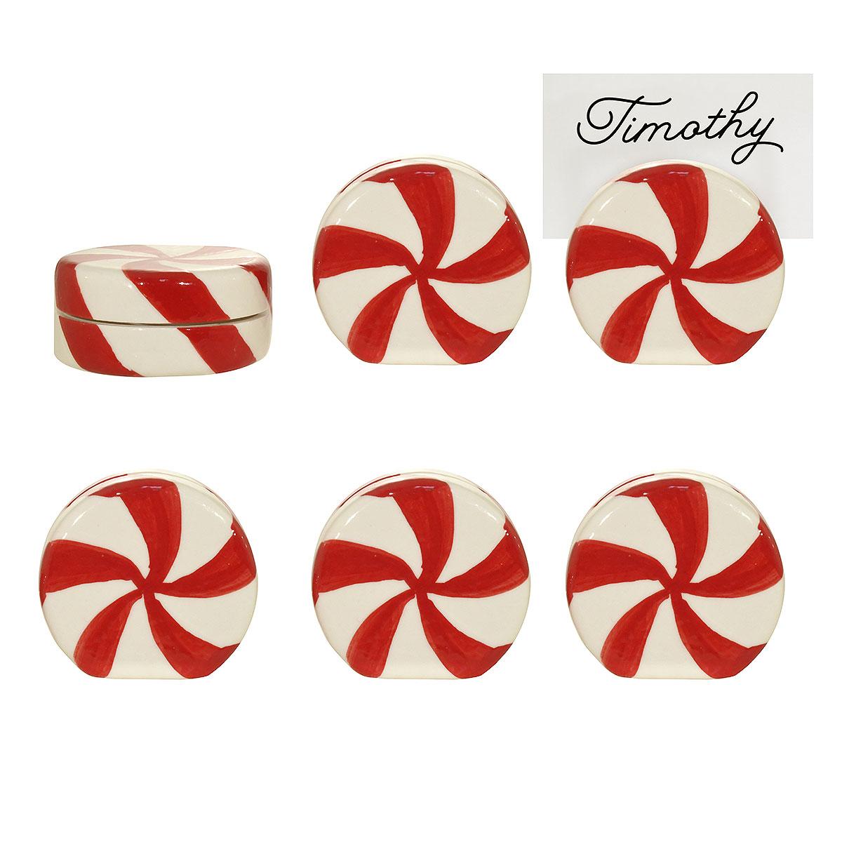 Peppermint Candy Card/Photo Holder