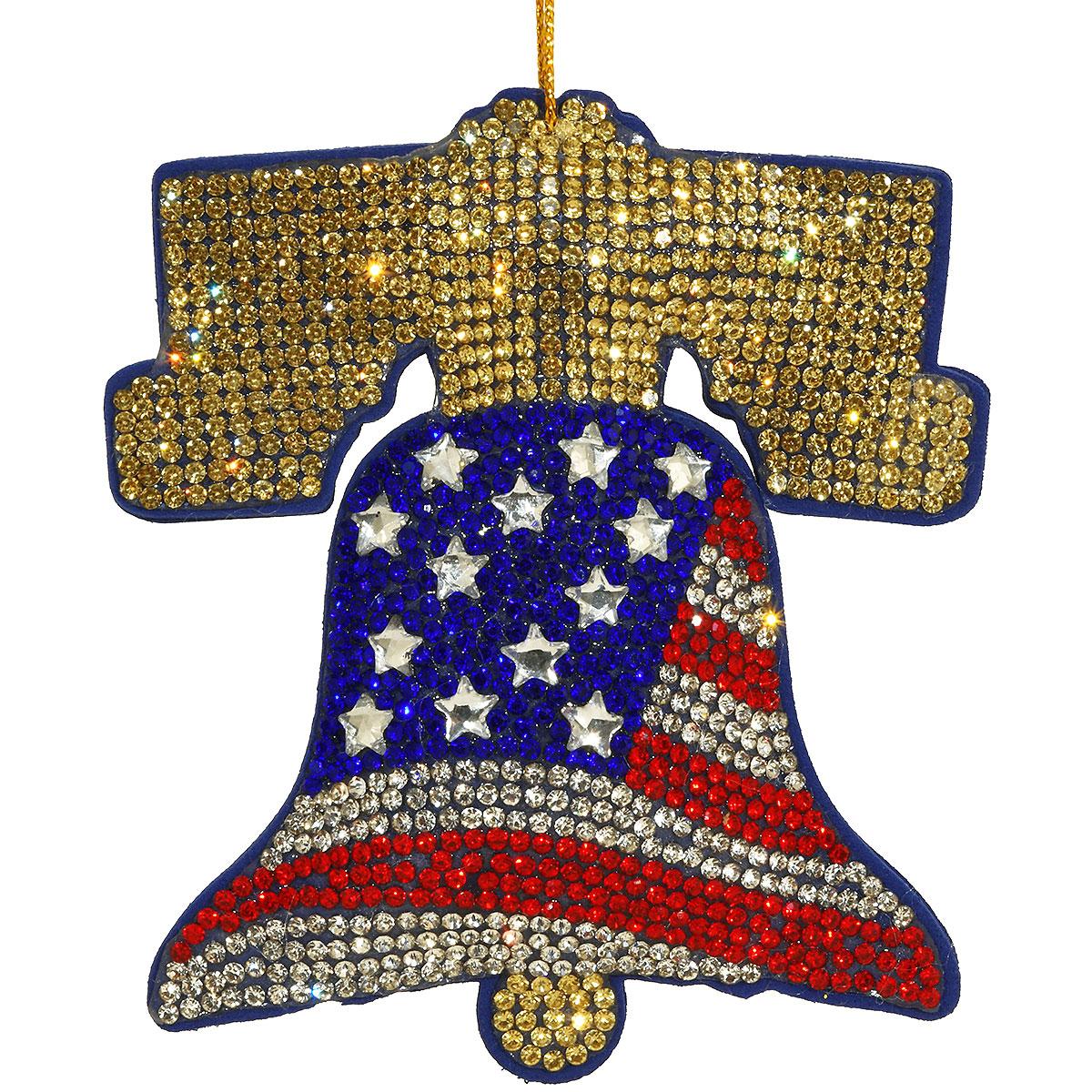 America 250 Bedazzled Liberty Bell