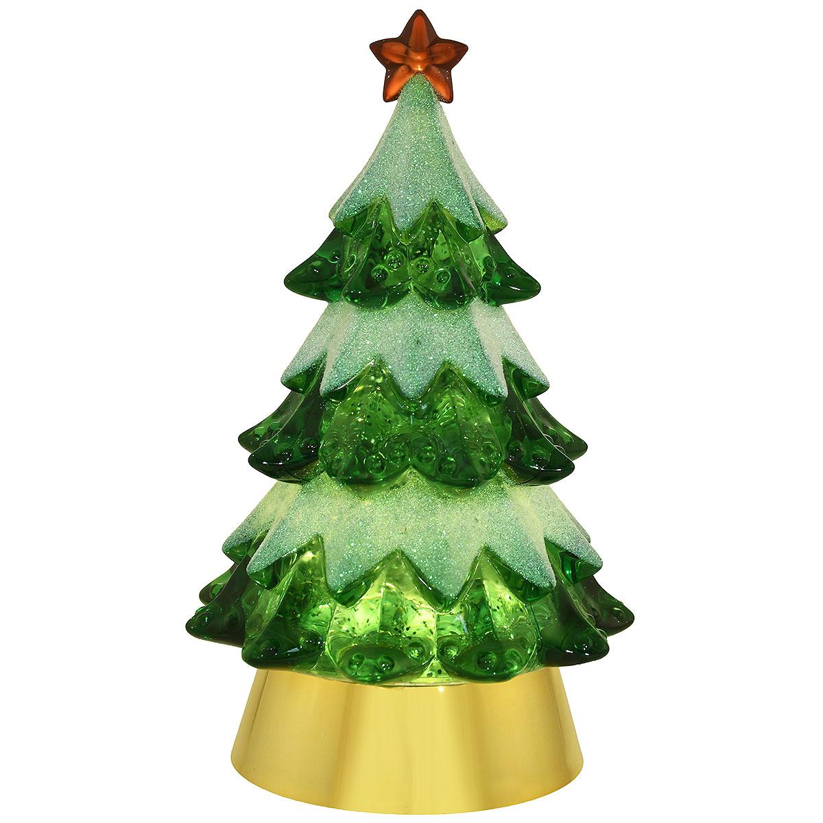 Lighted Christmas Tree Shimmer